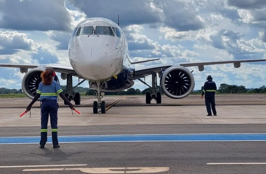 Aeroporto de Alta Floresta inaugura rota direta para Campinas com voo da Azul