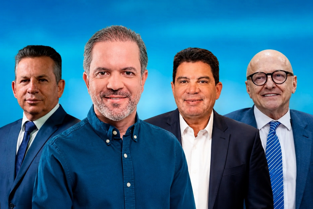 Paulo Araújo lança pré-candidatura a deputado estadual pelo Republicanos com ato ao lado de Mauro Mendes, Otaviano Pivetta e Cidinho dos Santos